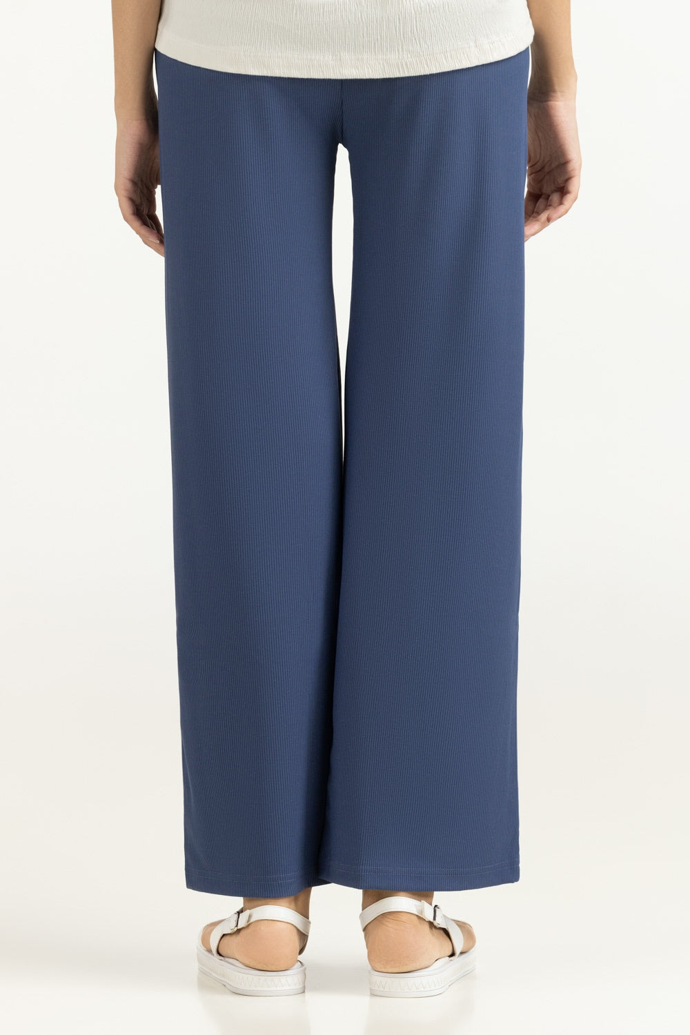 Blue Women Trousers
