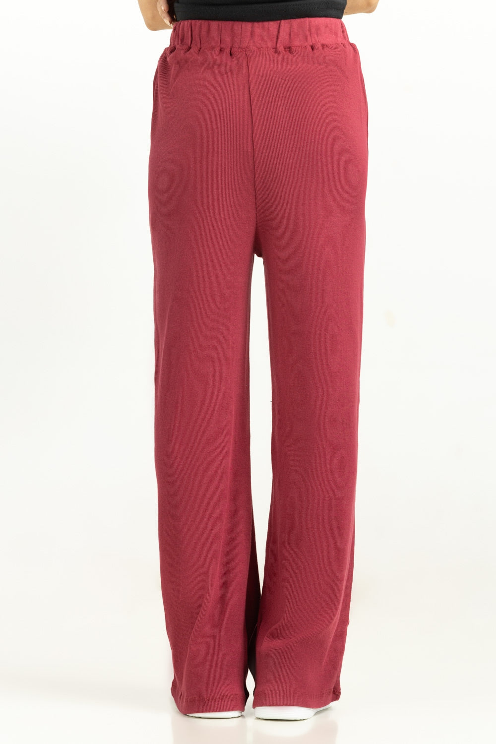 Red Women Trousers