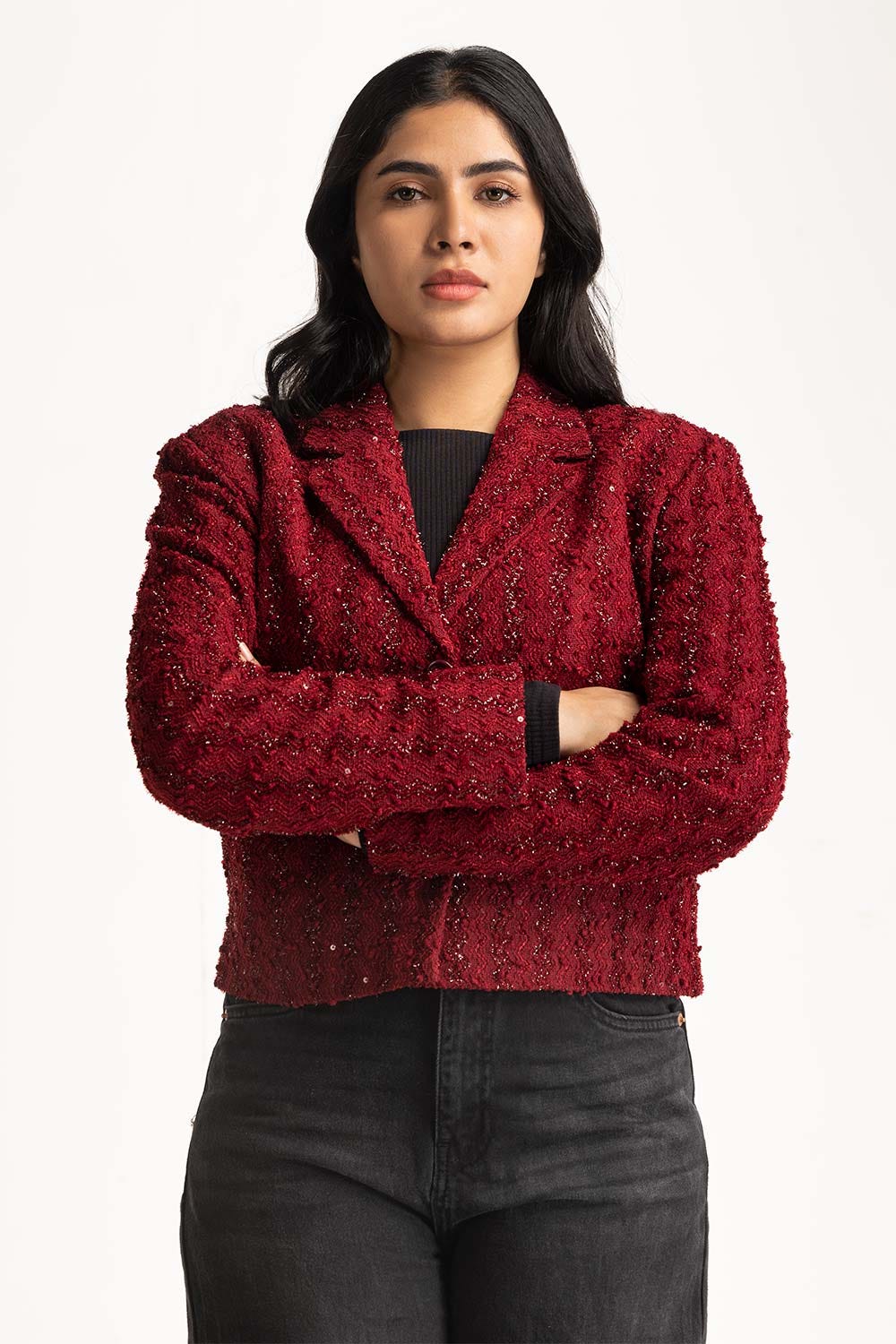 Women Jacket Regular Fit