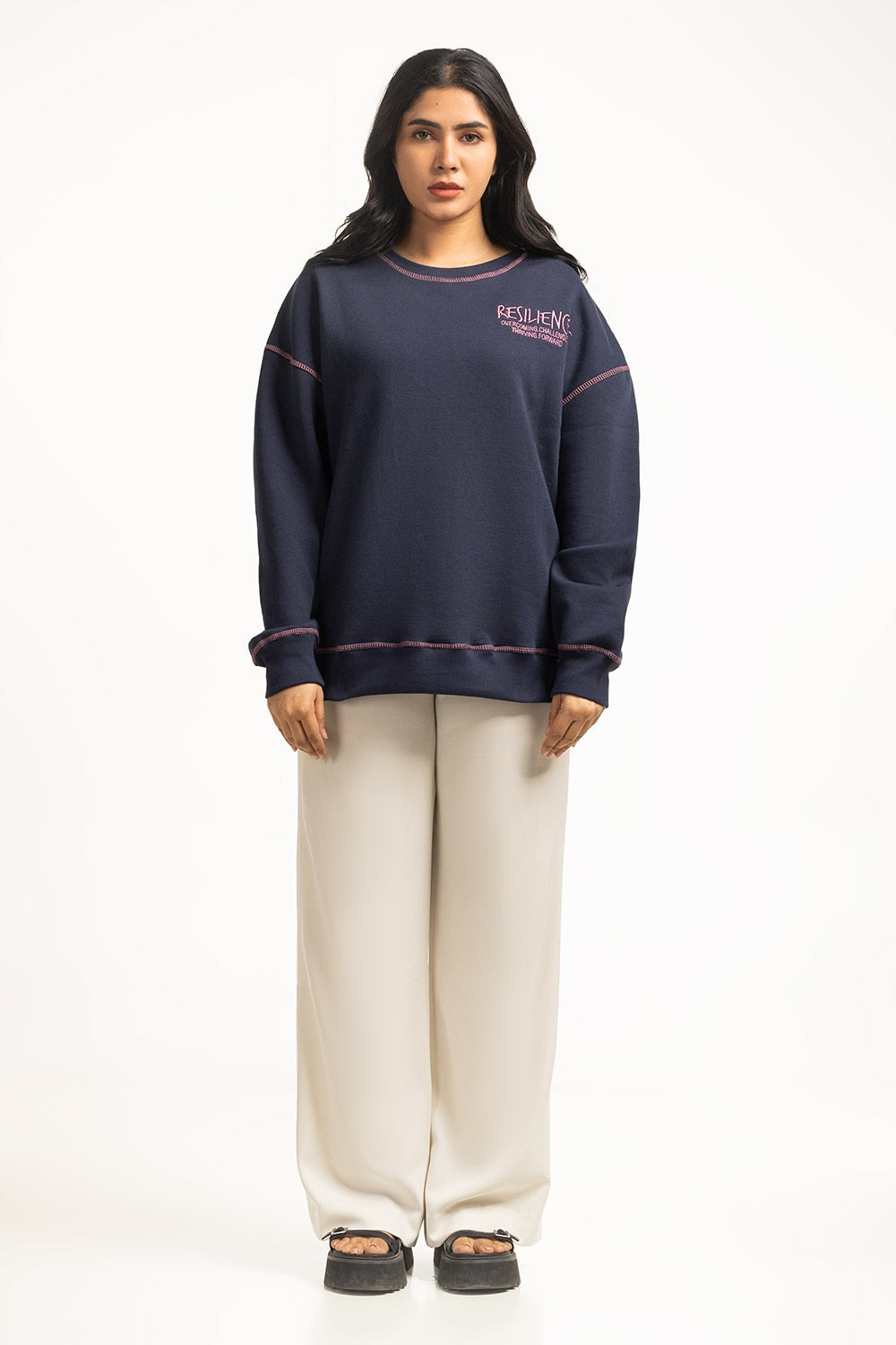 Women Sweet Shirt Loose Fit