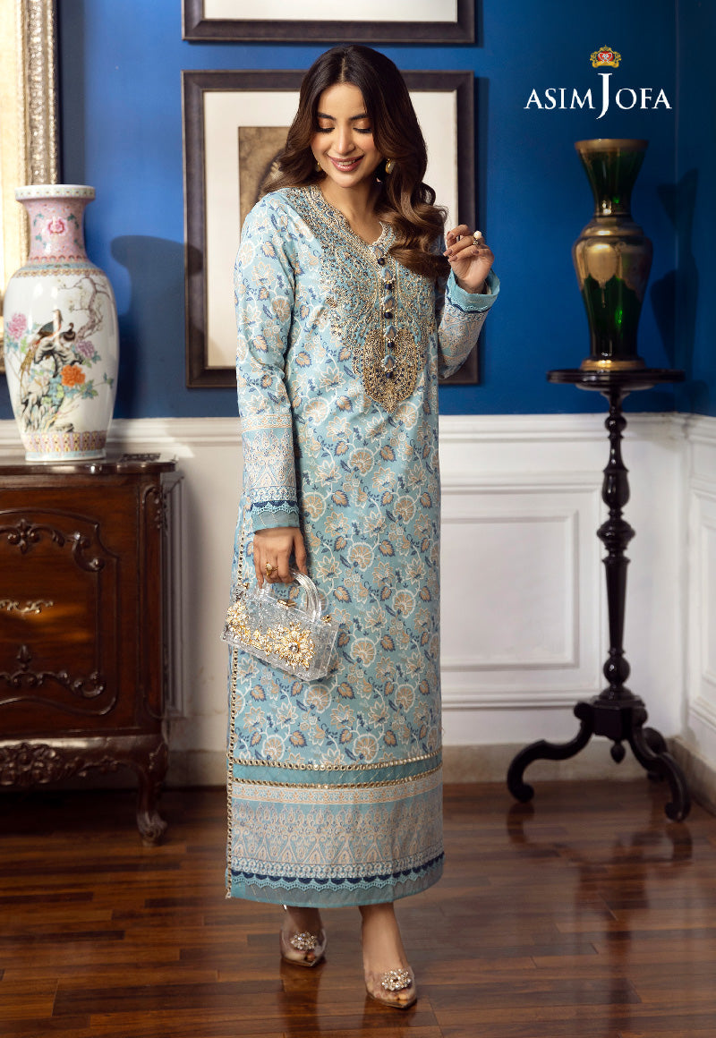 AJAI-29 EMBROIDERED CAMBRIC 2 PCS