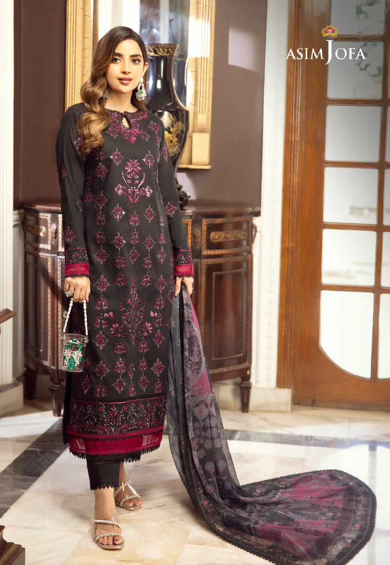 AJAI-35 EMBROIDERED CAMBRIC 2 PCS