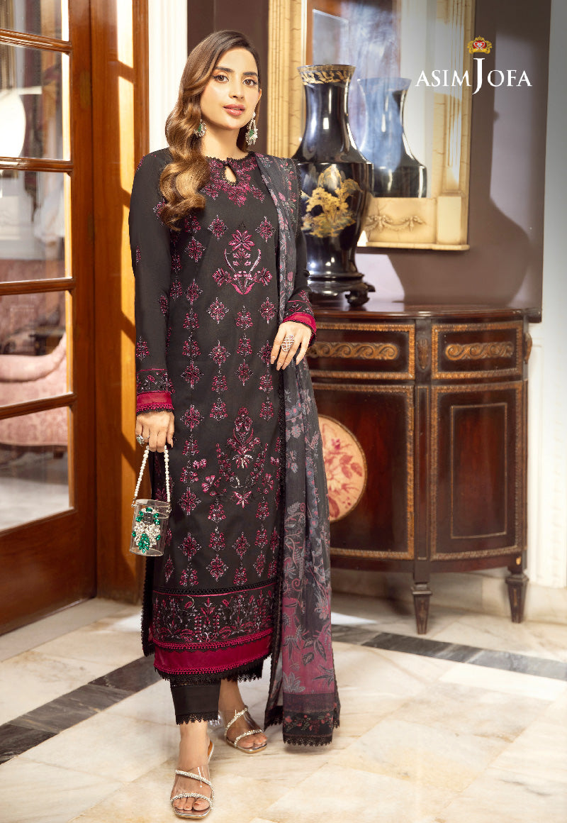 AJAI-35 EMBROIDERED CAMBRIC 2 PCS