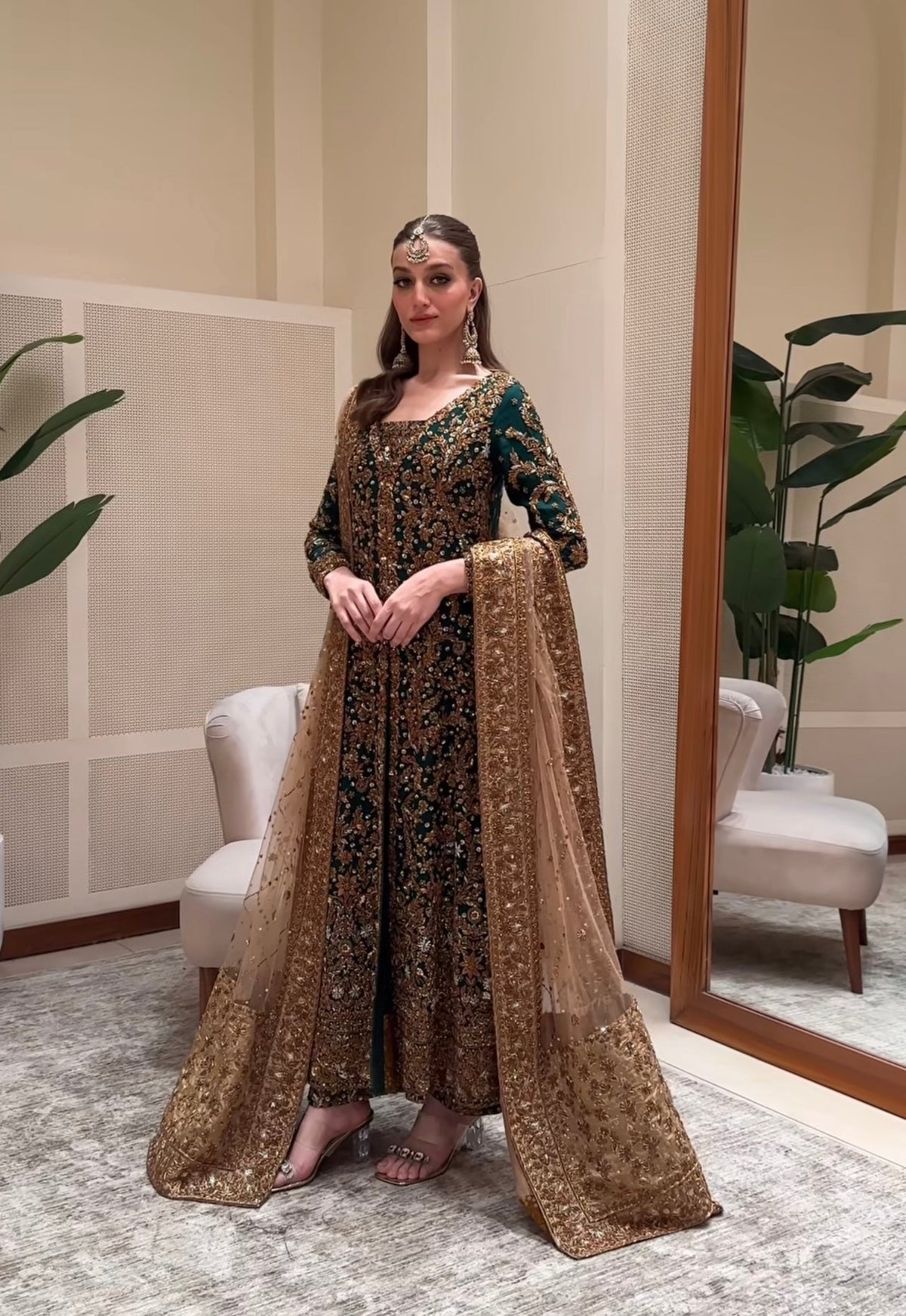 Zeeshan Danish Dark Emerald Style ZD01