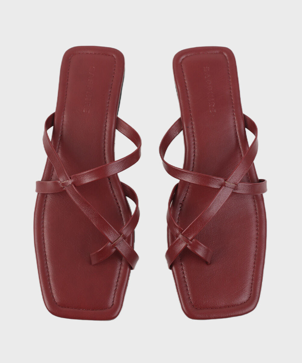 Women's Red Flats