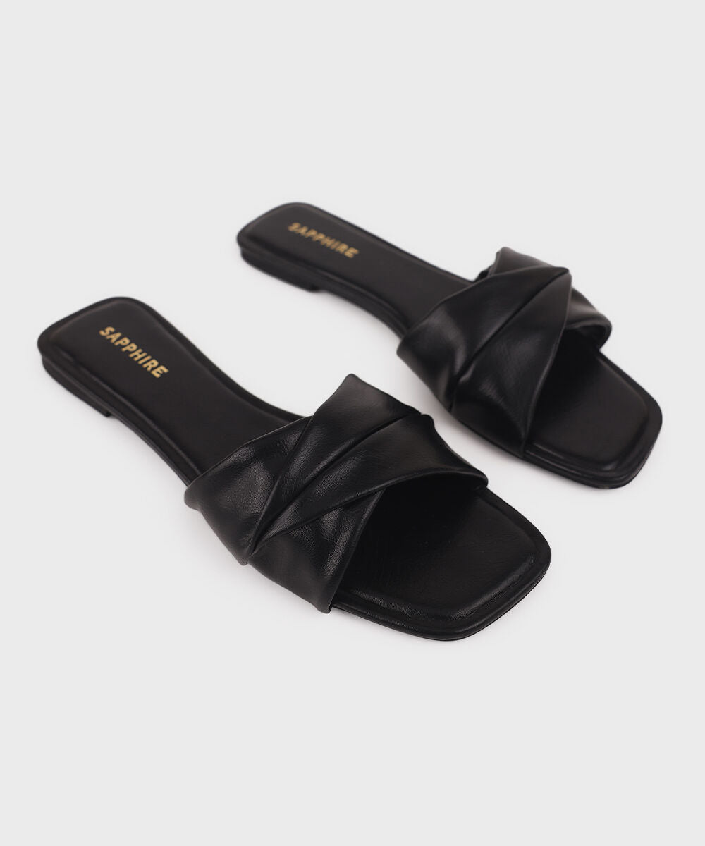 Women's Black Flats
