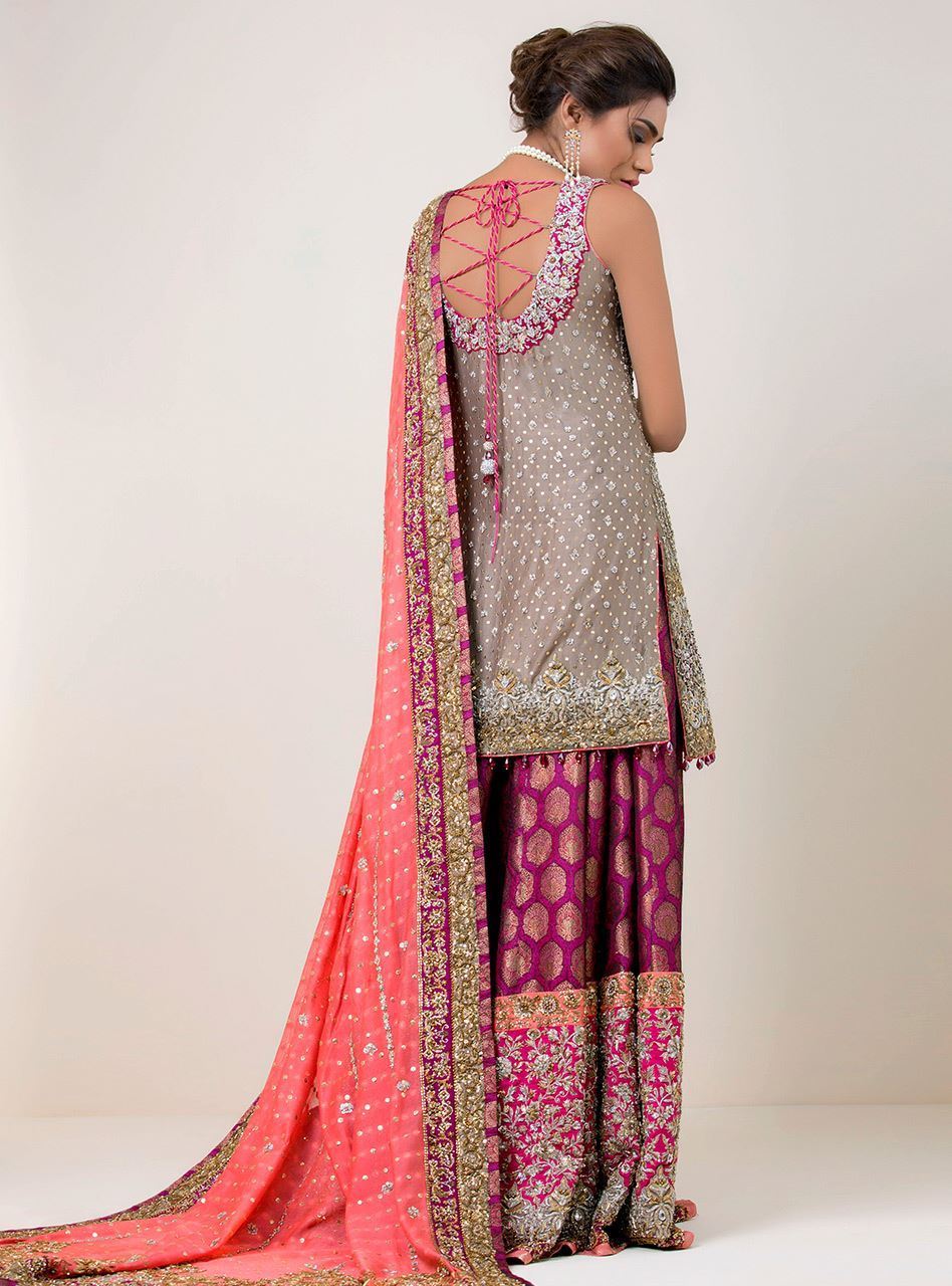 Champagne And Coral Pink