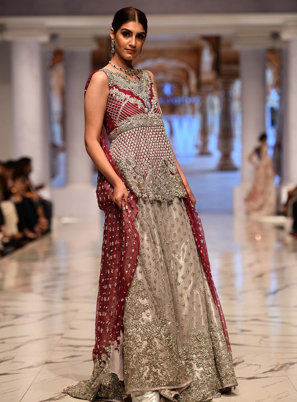 Silver And Magenta Cape