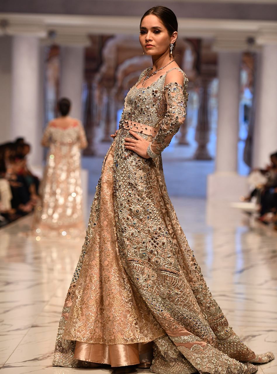 Peach Gown