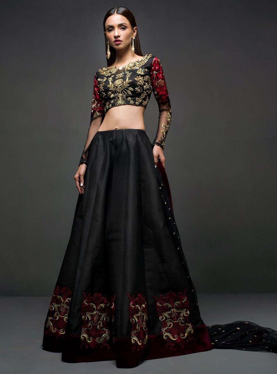 Black Choli Sharara