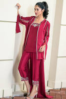 EMBROIDERED LUXE JACKET FULL SET