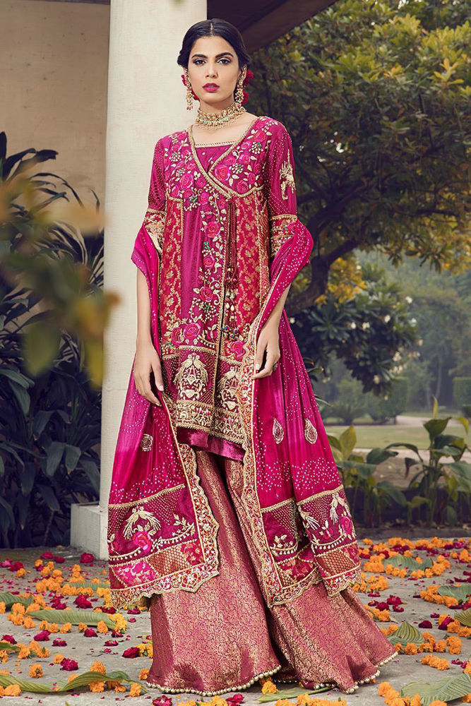 Crimson rose angarkha