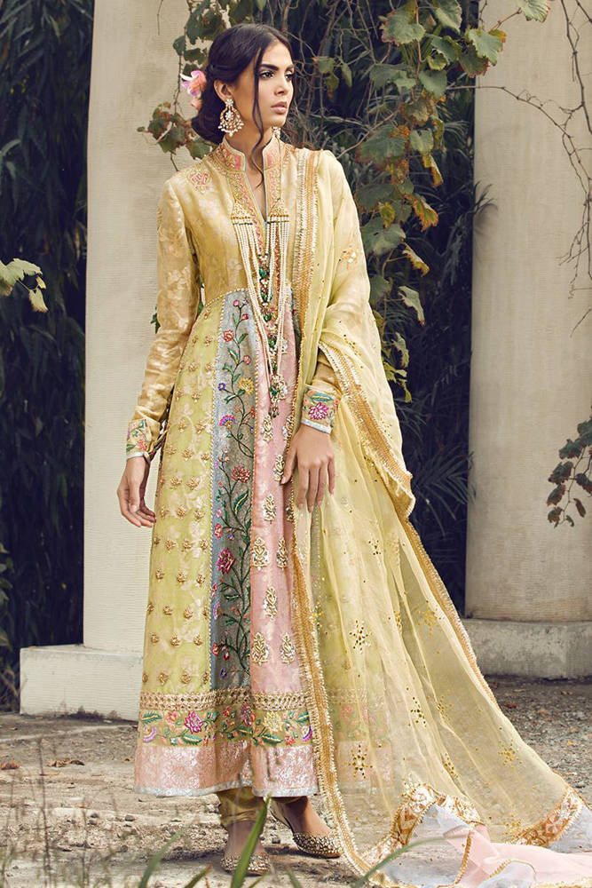 Pastel peshwas with pants