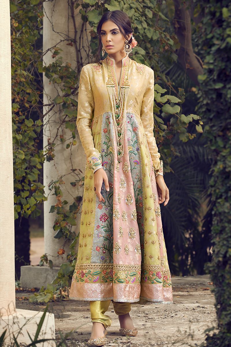 Pastel peshwas with pants