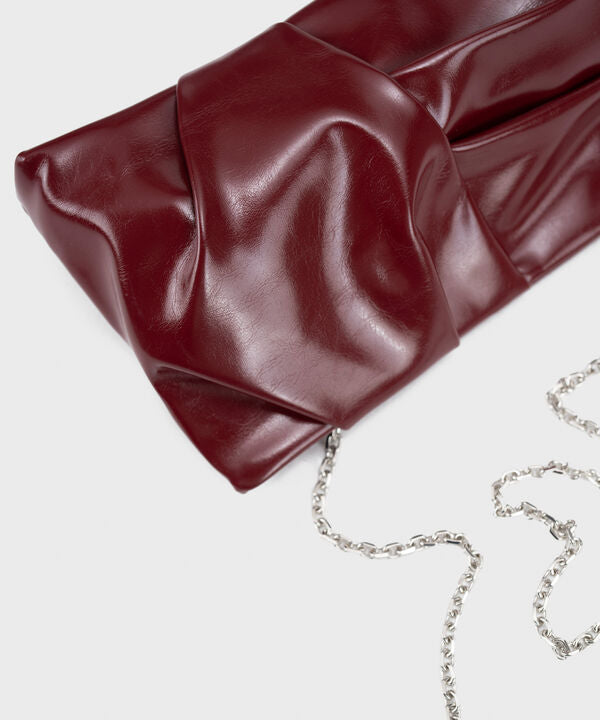 Maroon Clutch