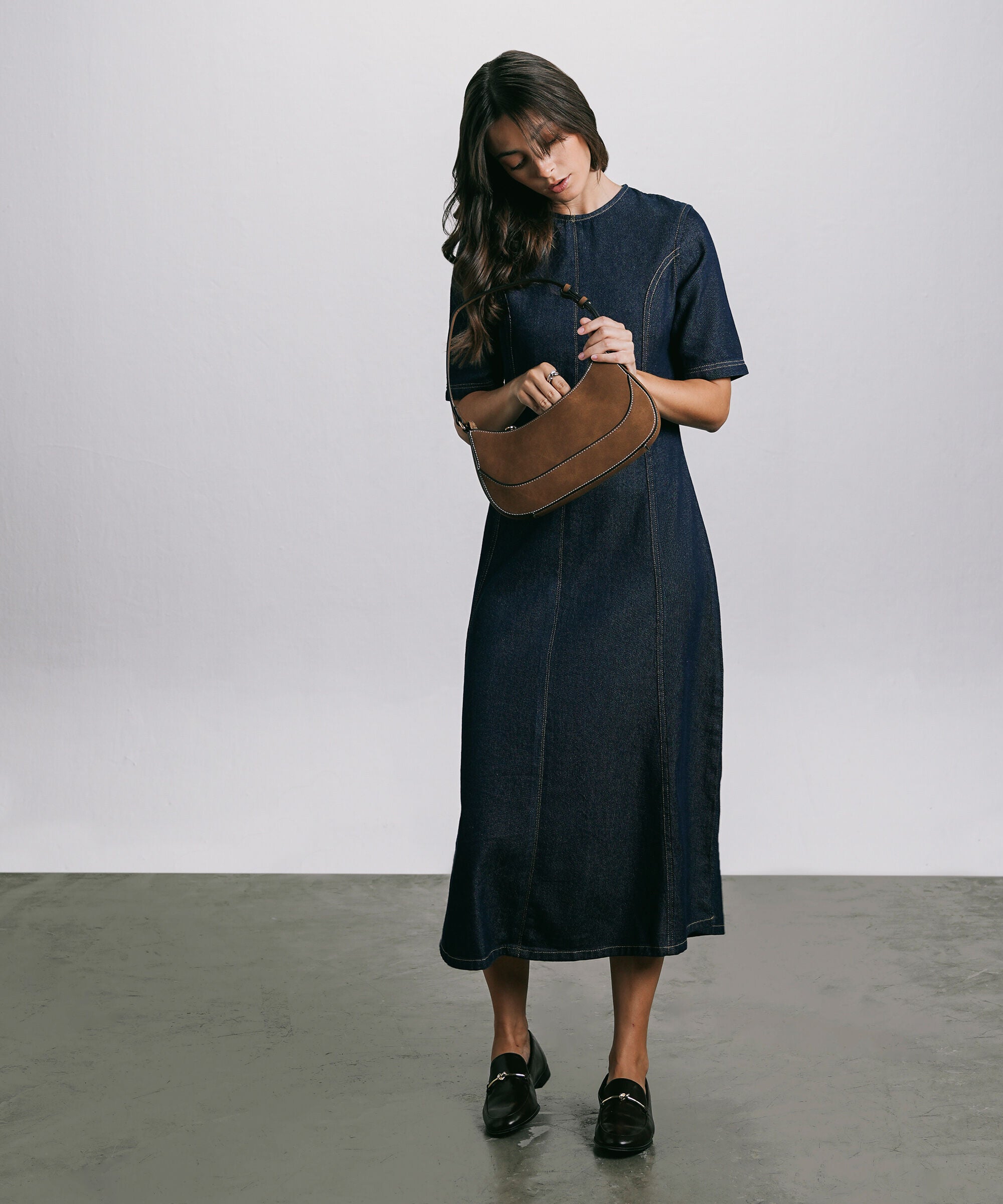 Brown Shoulder Bag