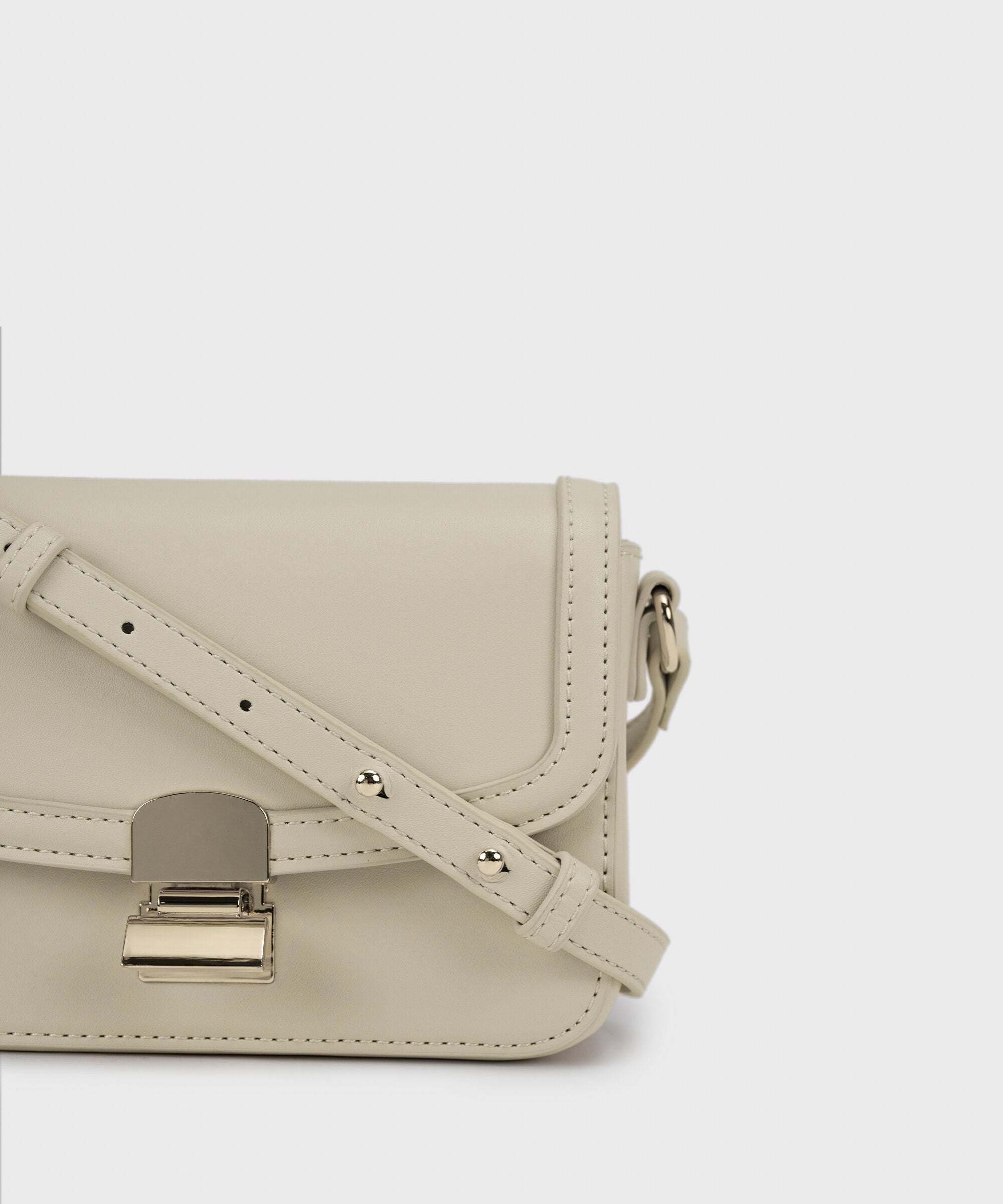 Off White Cross Body Bag