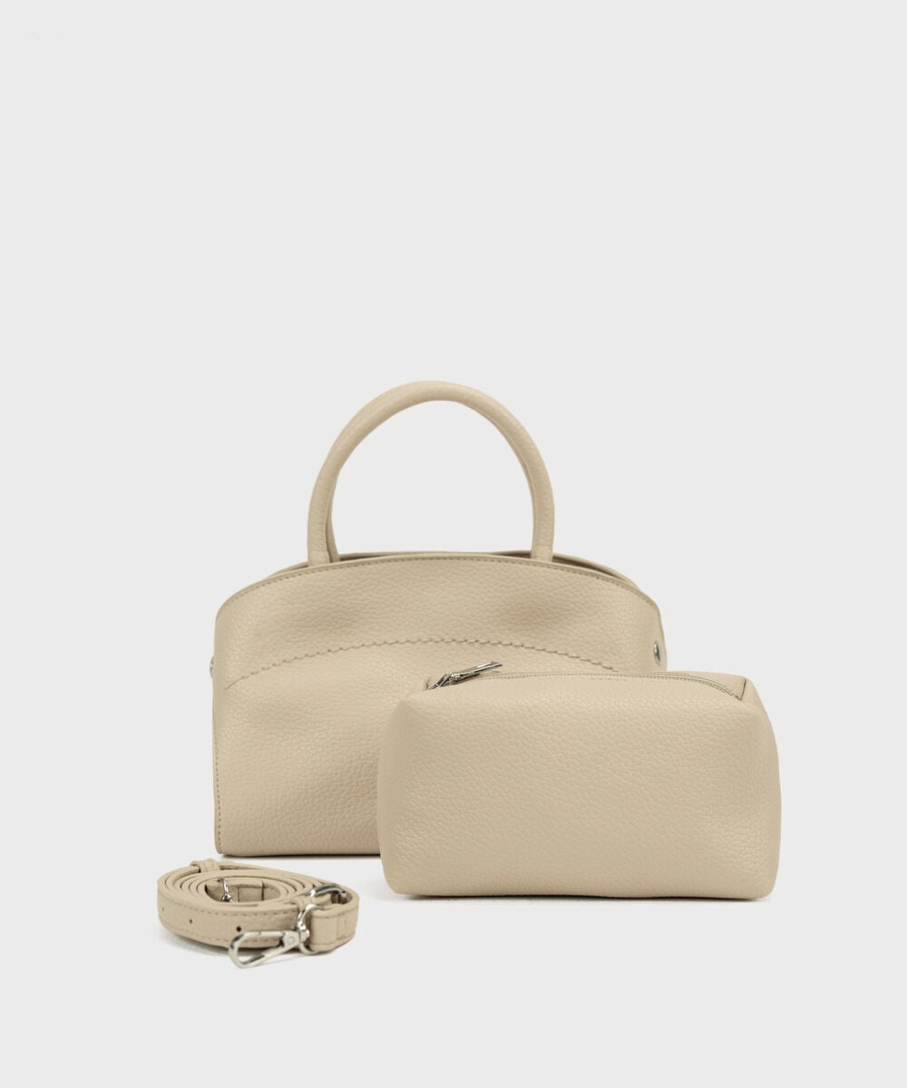 Beige Top Handle Bag 0000HB260015