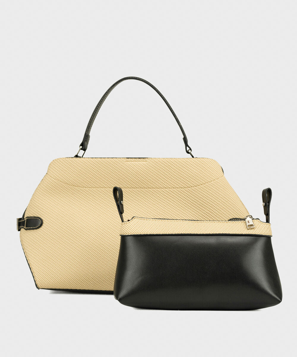 Two Tone Tote Bag 0000HB260033