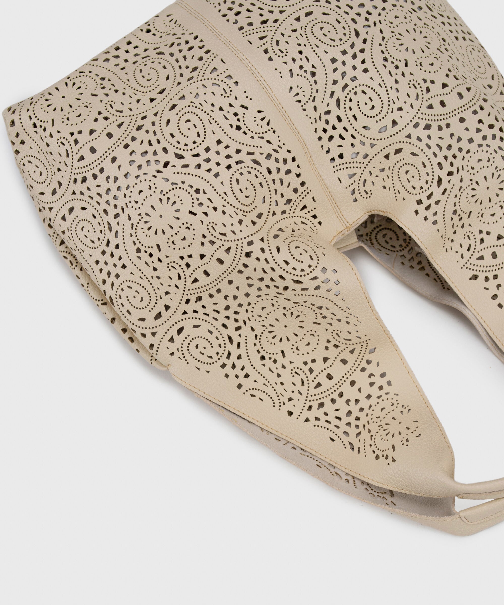 Beige Tote Bag