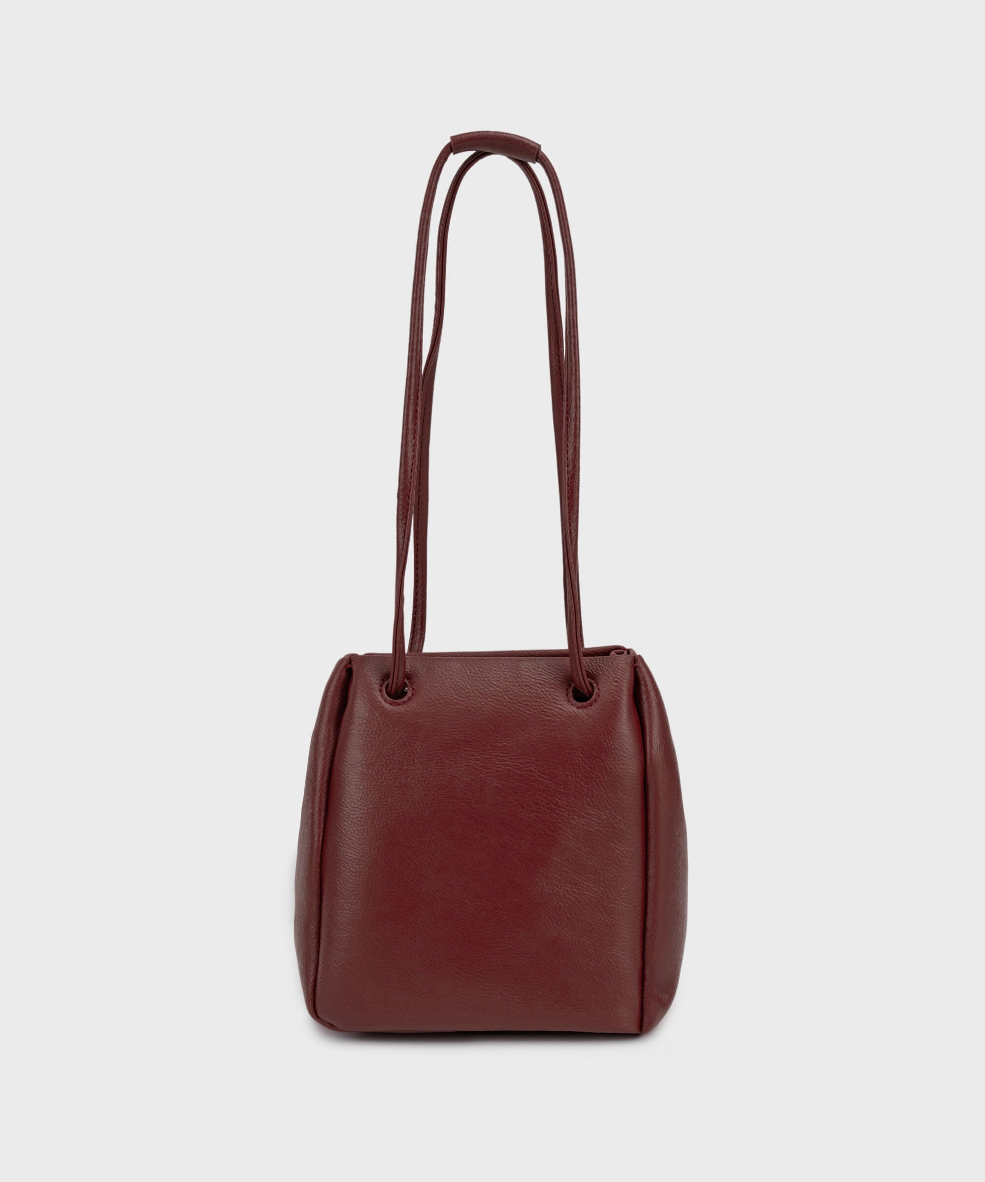 Red Bucket Bag
