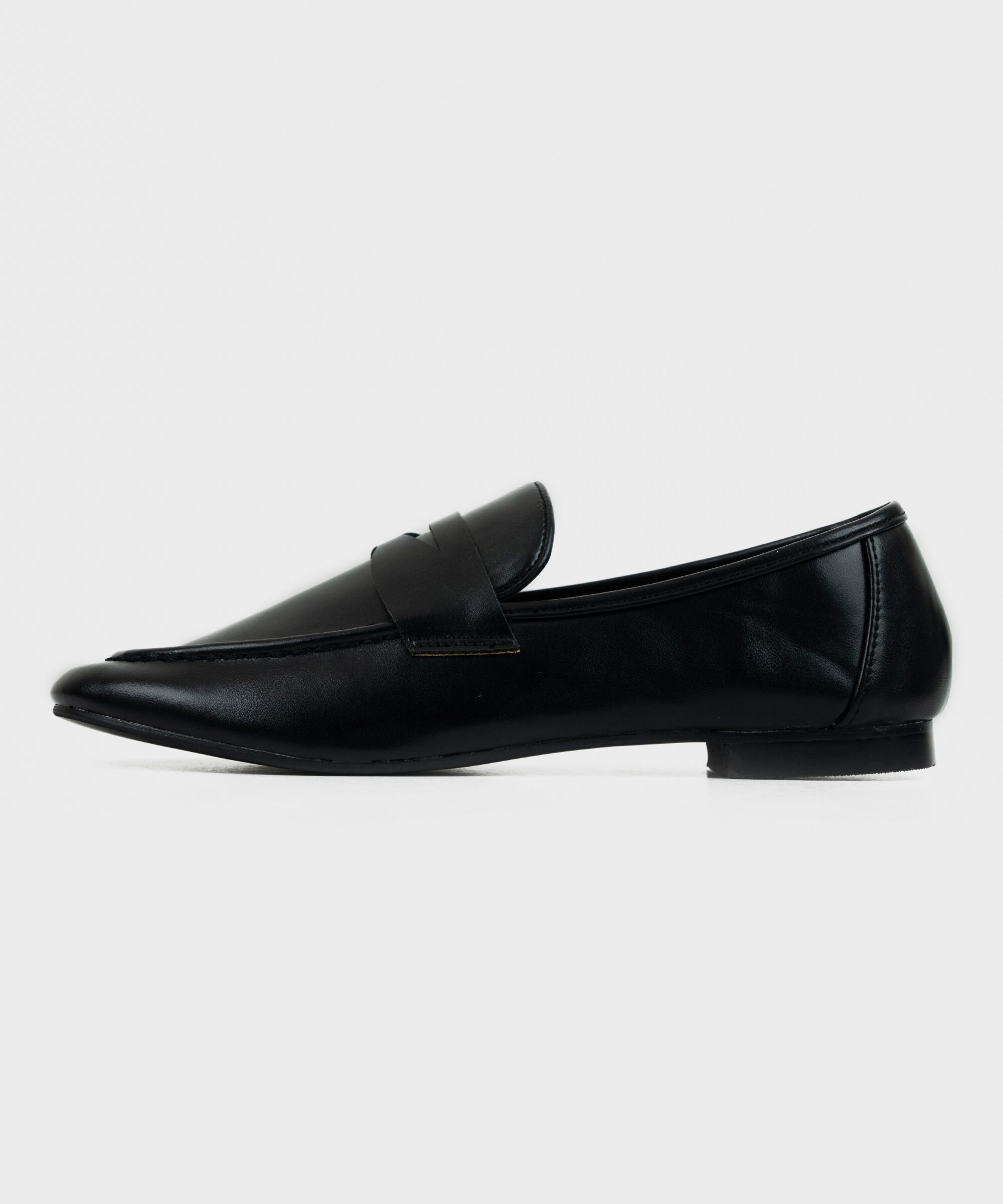 BLACK PENNY LOAFERS