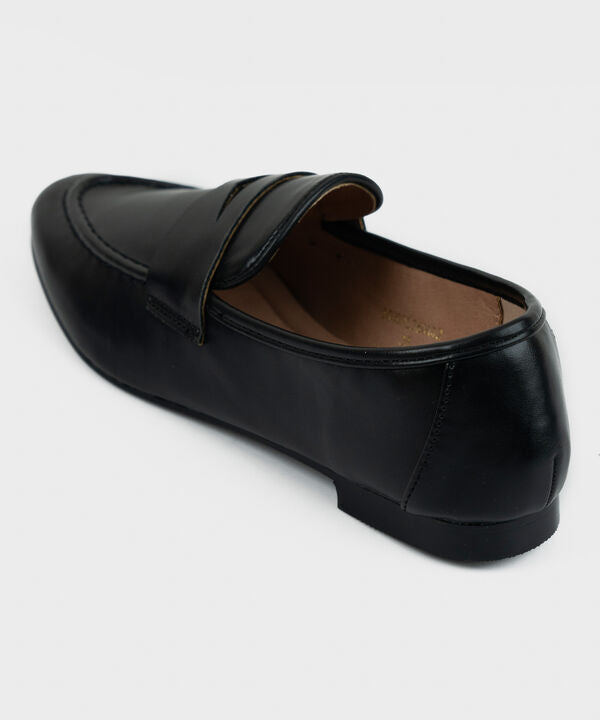 BLACK PENNY LOAFERS
