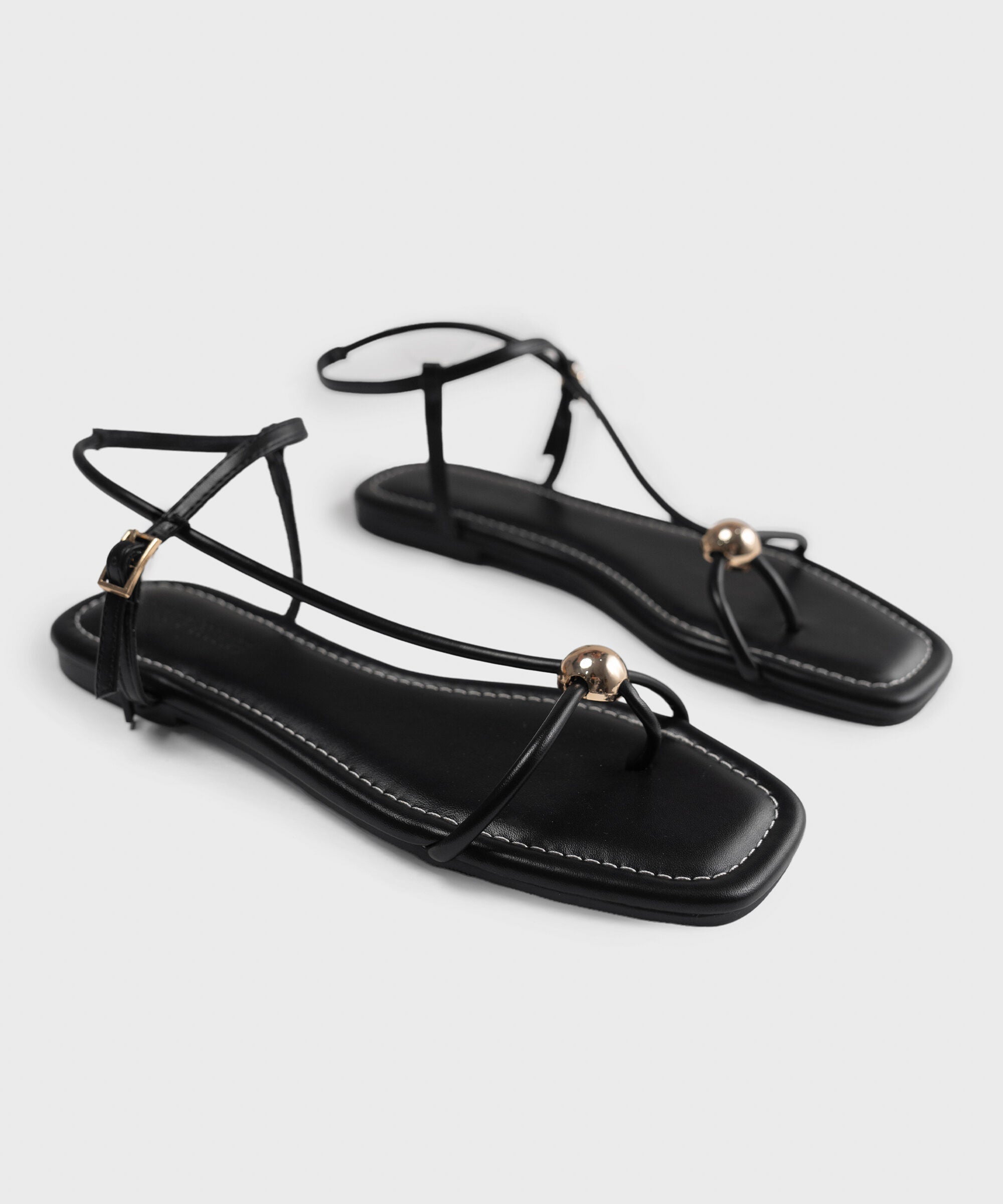 BLACK SANDALS 0000SL260012