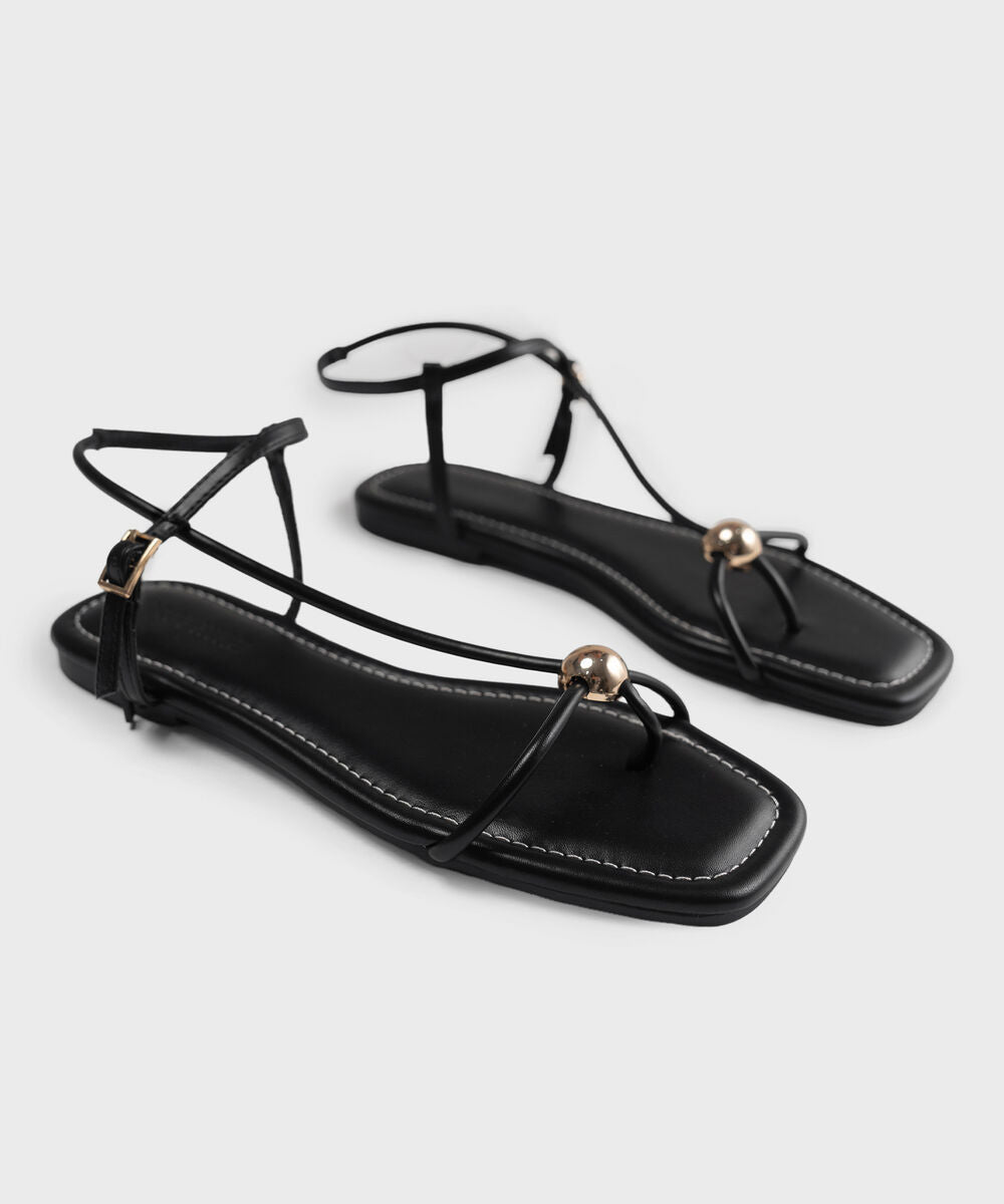 BLACK SANDALS 0000SL260012