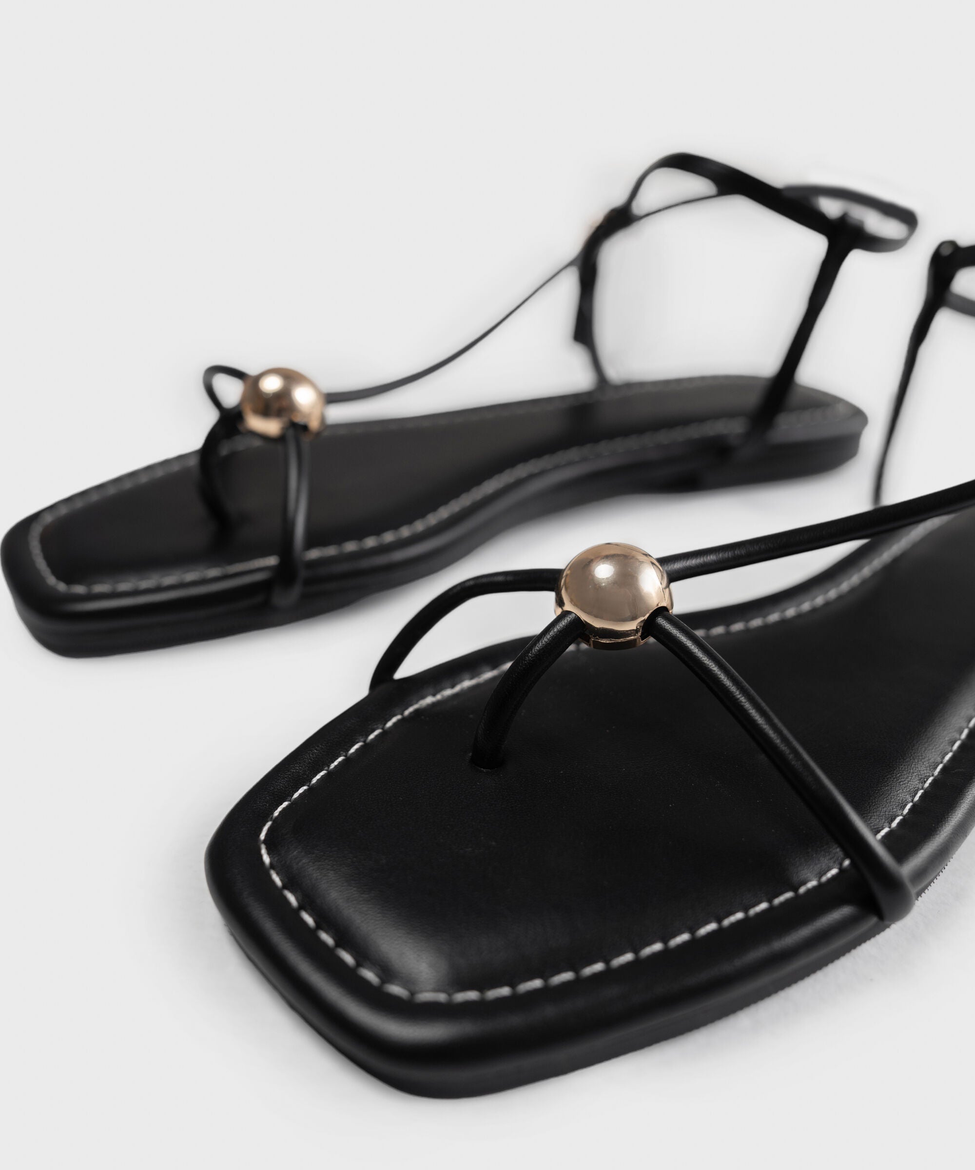 BLACK SANDALS 0000SL260012