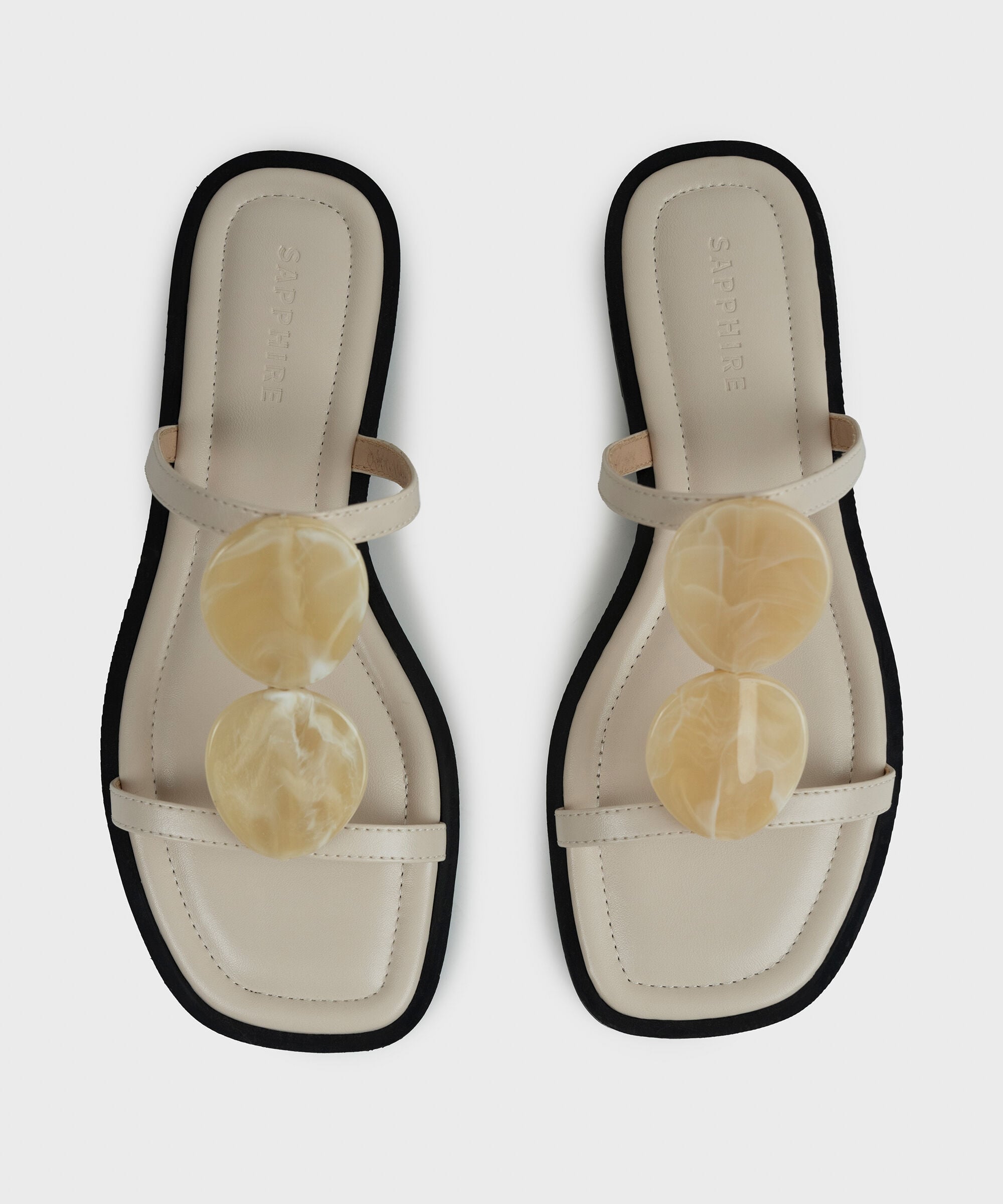 Beige Flats 0000SL260013