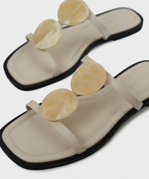 Beige Flats