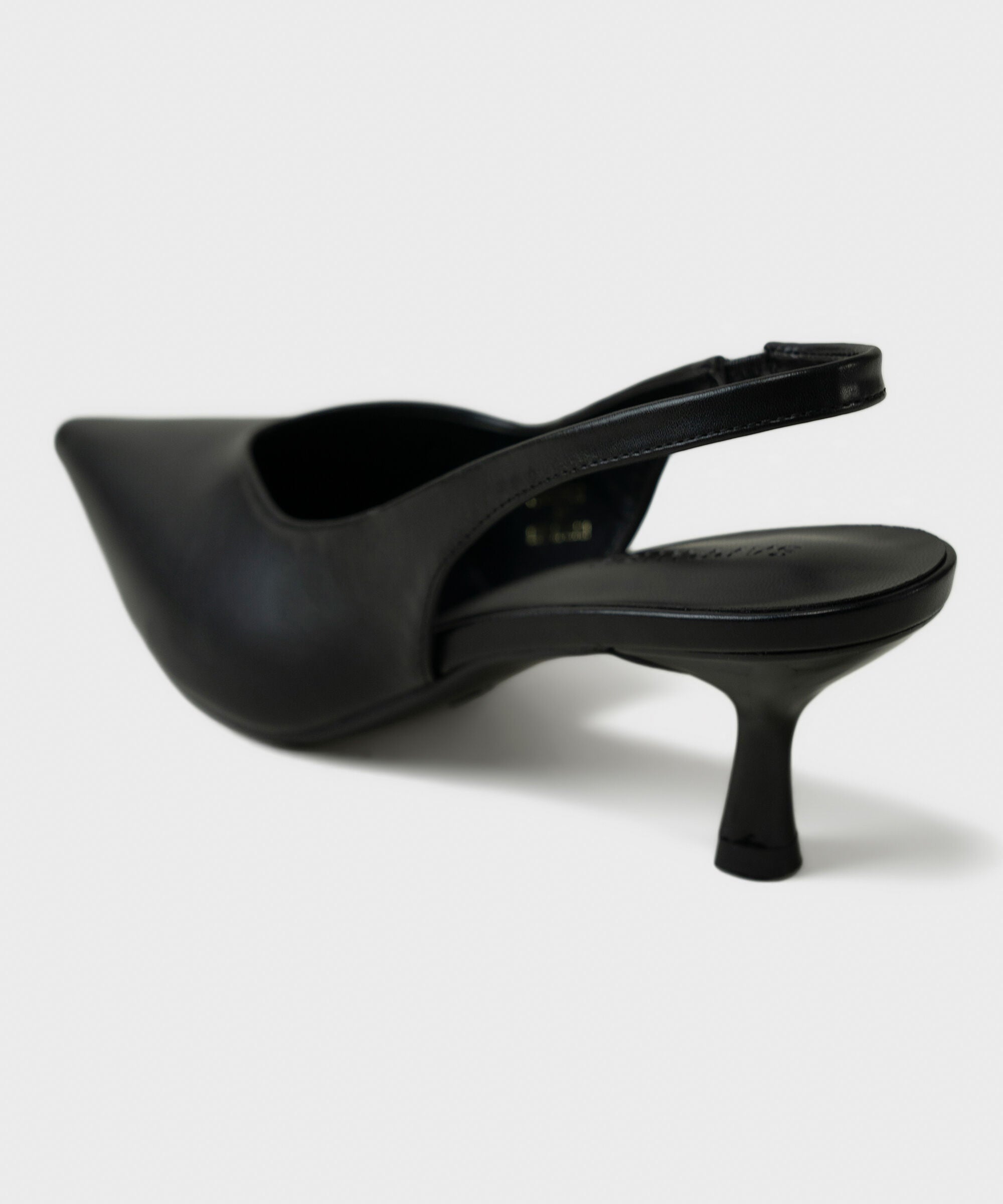 Black Slingback Heels
