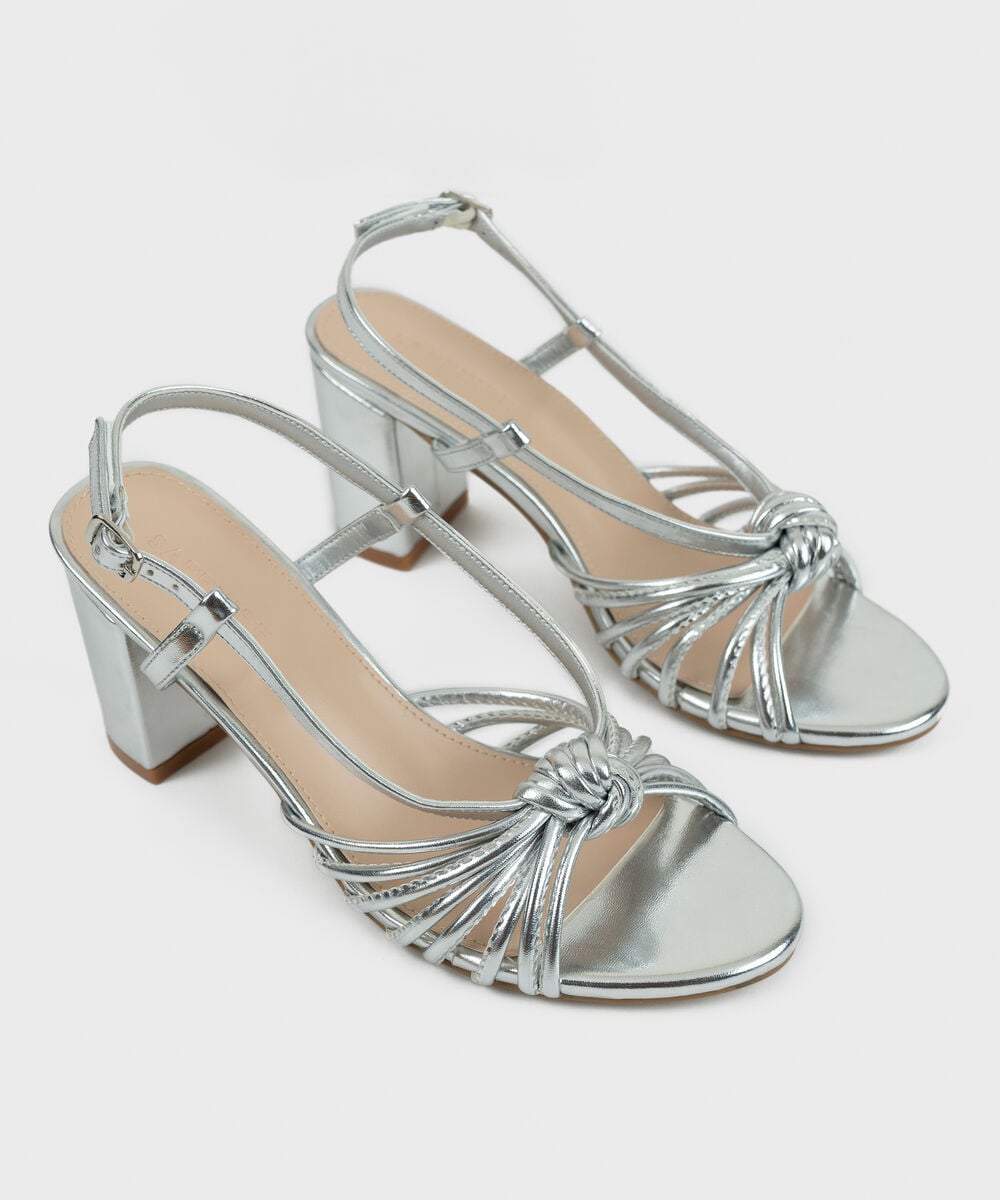 SILVER BLOCK HEEL 0000SL260021