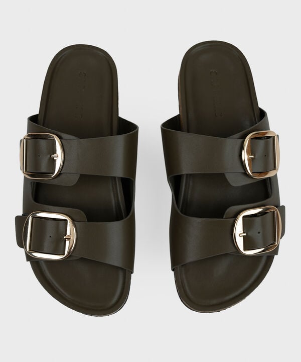 GREEN SANDALS