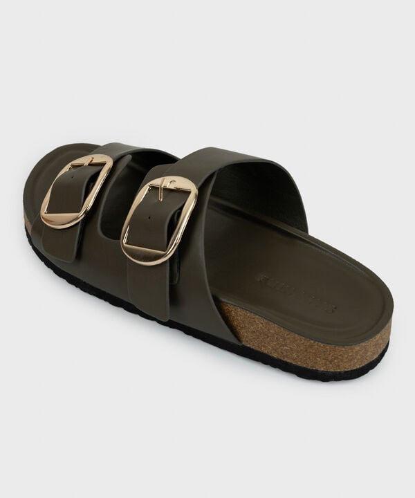 GREEN SANDALS