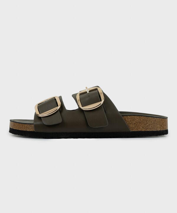 GREEN SANDALS