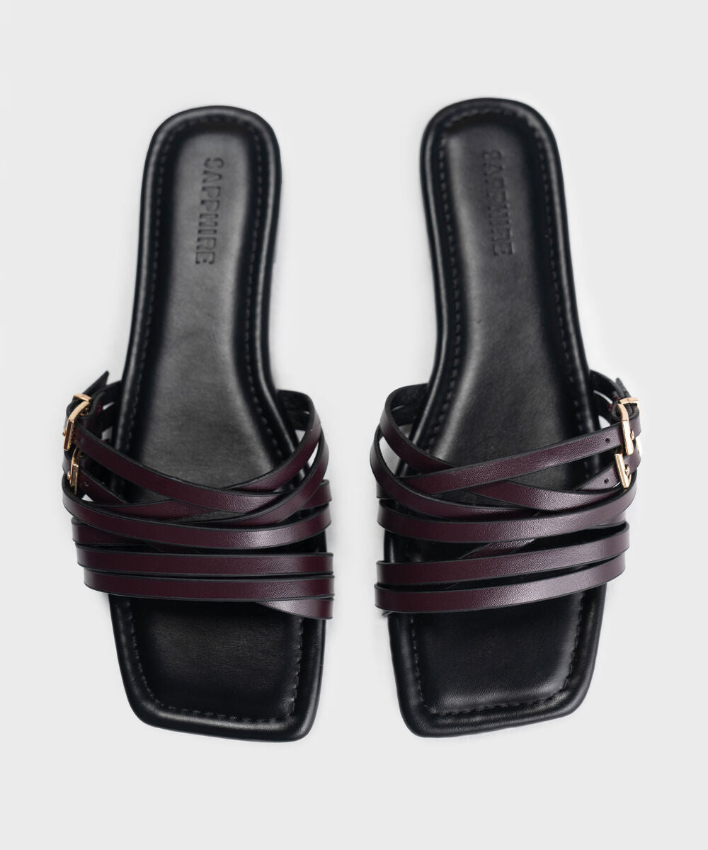 BURGUNDY FLATS 0000SL260034