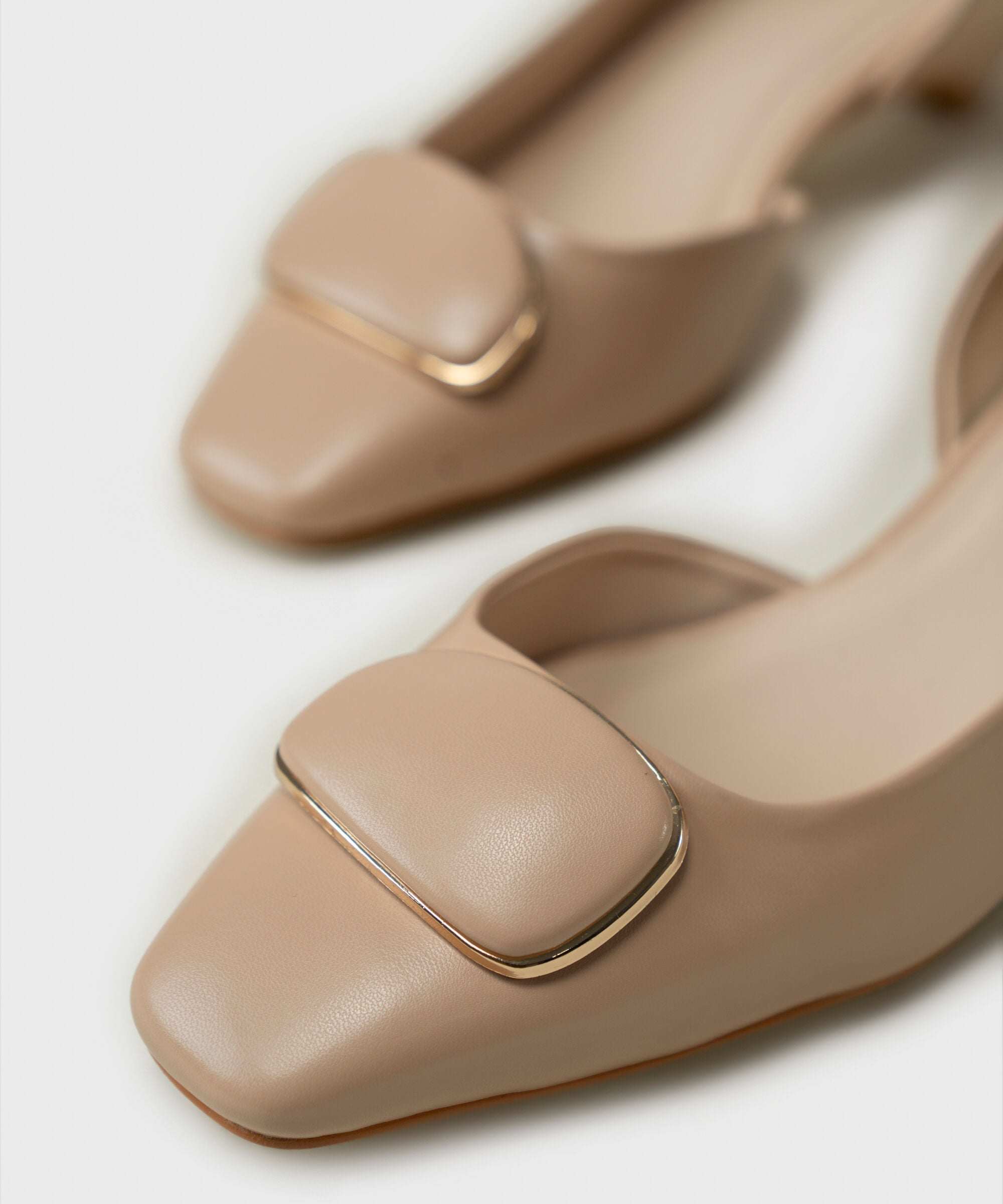 Skin Block Heels