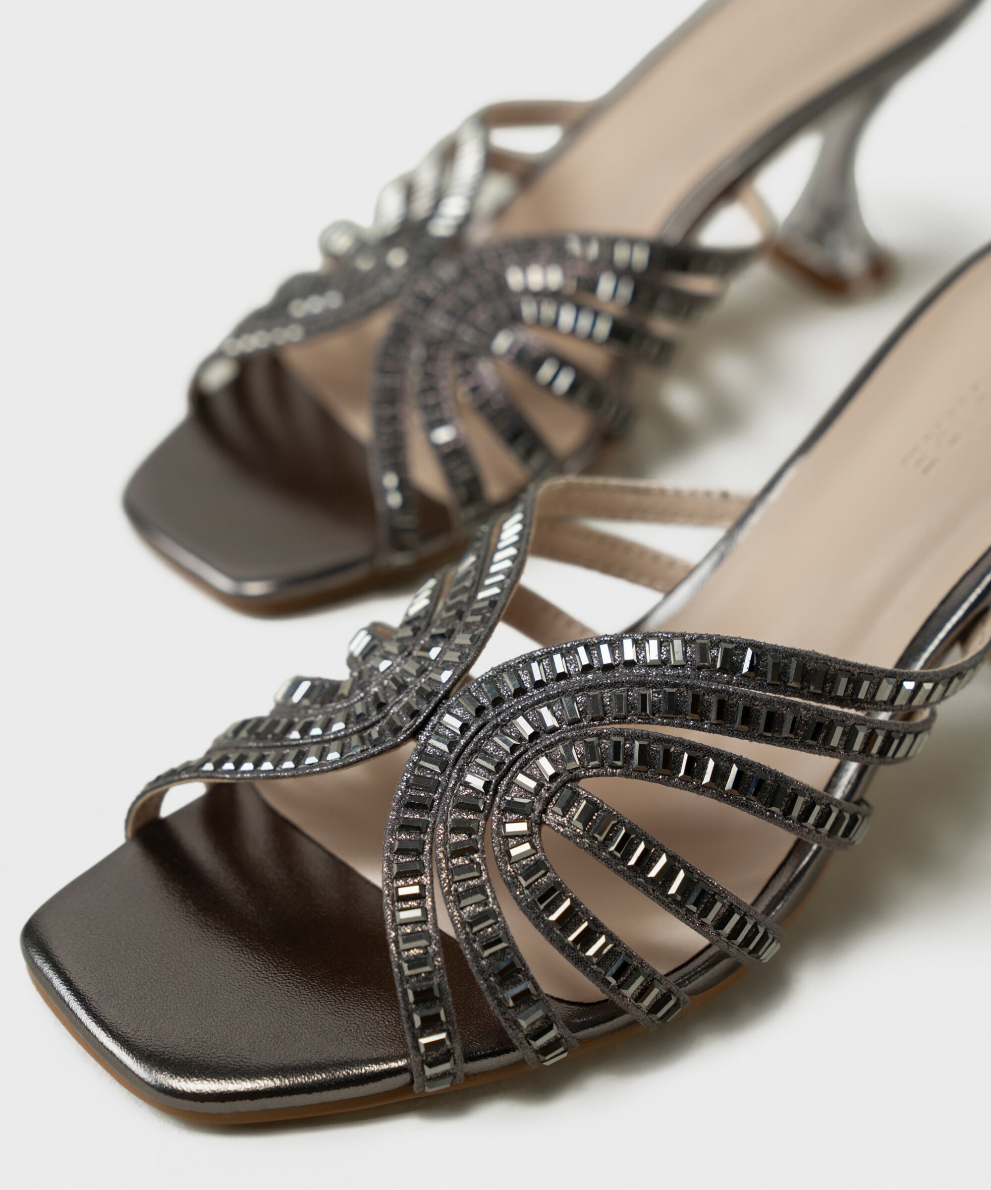 Gunmetal High Heels
