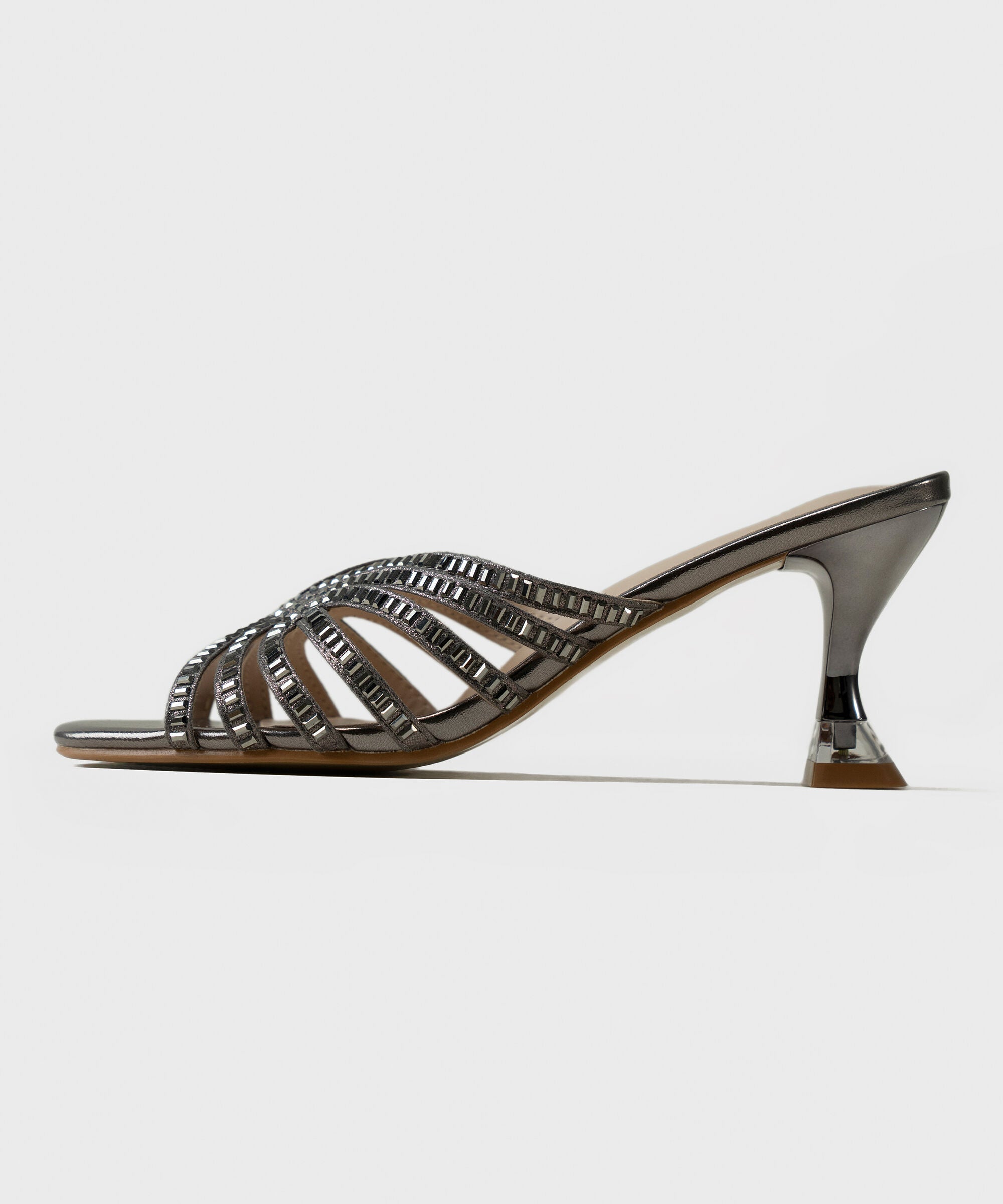Gunmetal High Heels