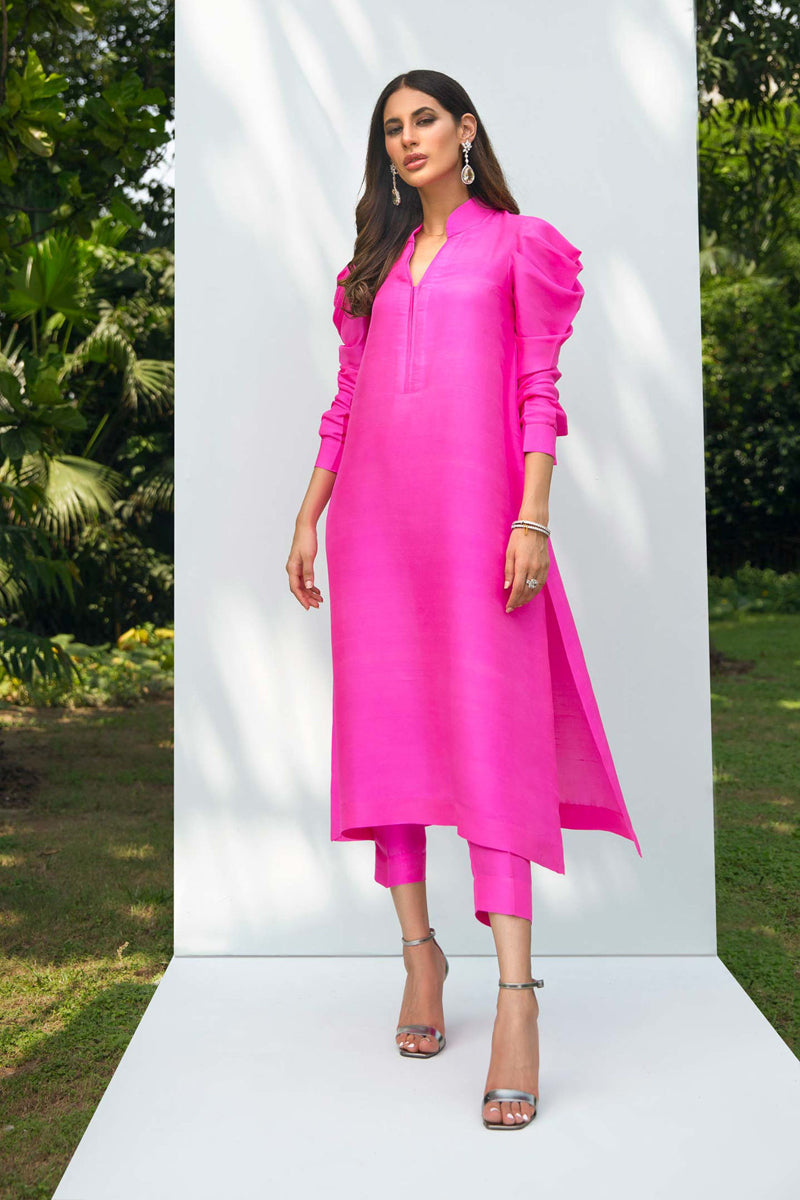 Solid - Fluorescent Luxe Silk