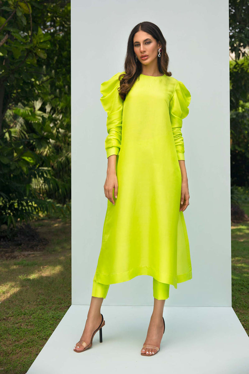 Solid - Fluorescent Luxe Silk