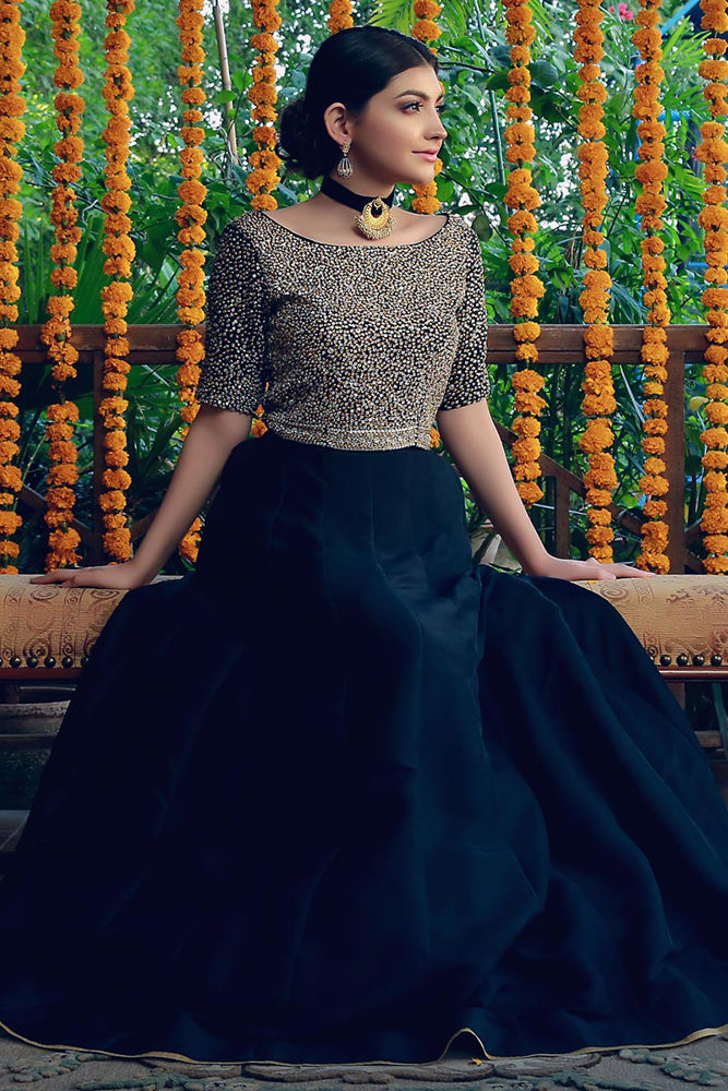 Black Mystery with Fine Embroidery | Ansab Jahangir