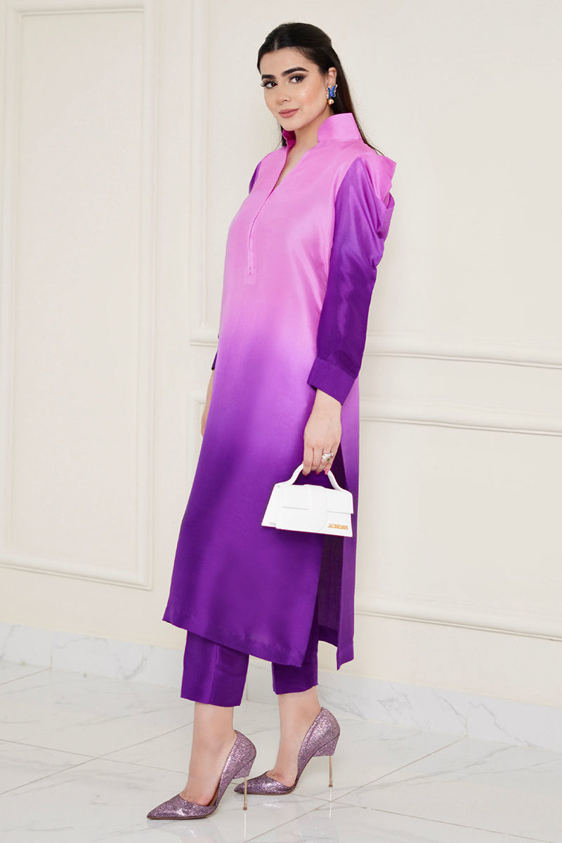 Shaded - Fluorescent Luxe Silk
