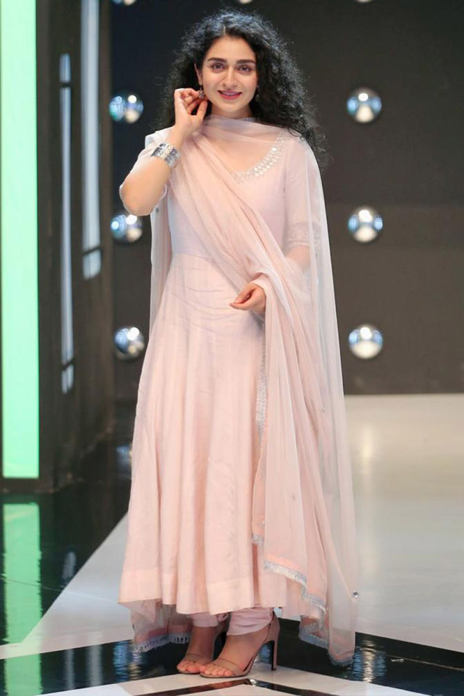 Pink Glory Kalidaar and Dupatta