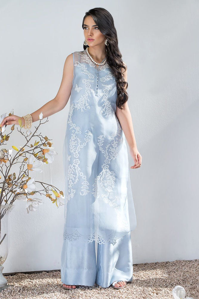 Scalloped organza