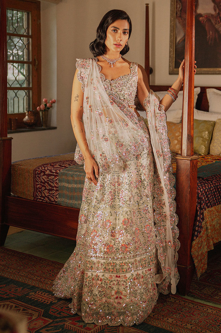 Ivory Blossom - Lehnga & Choli