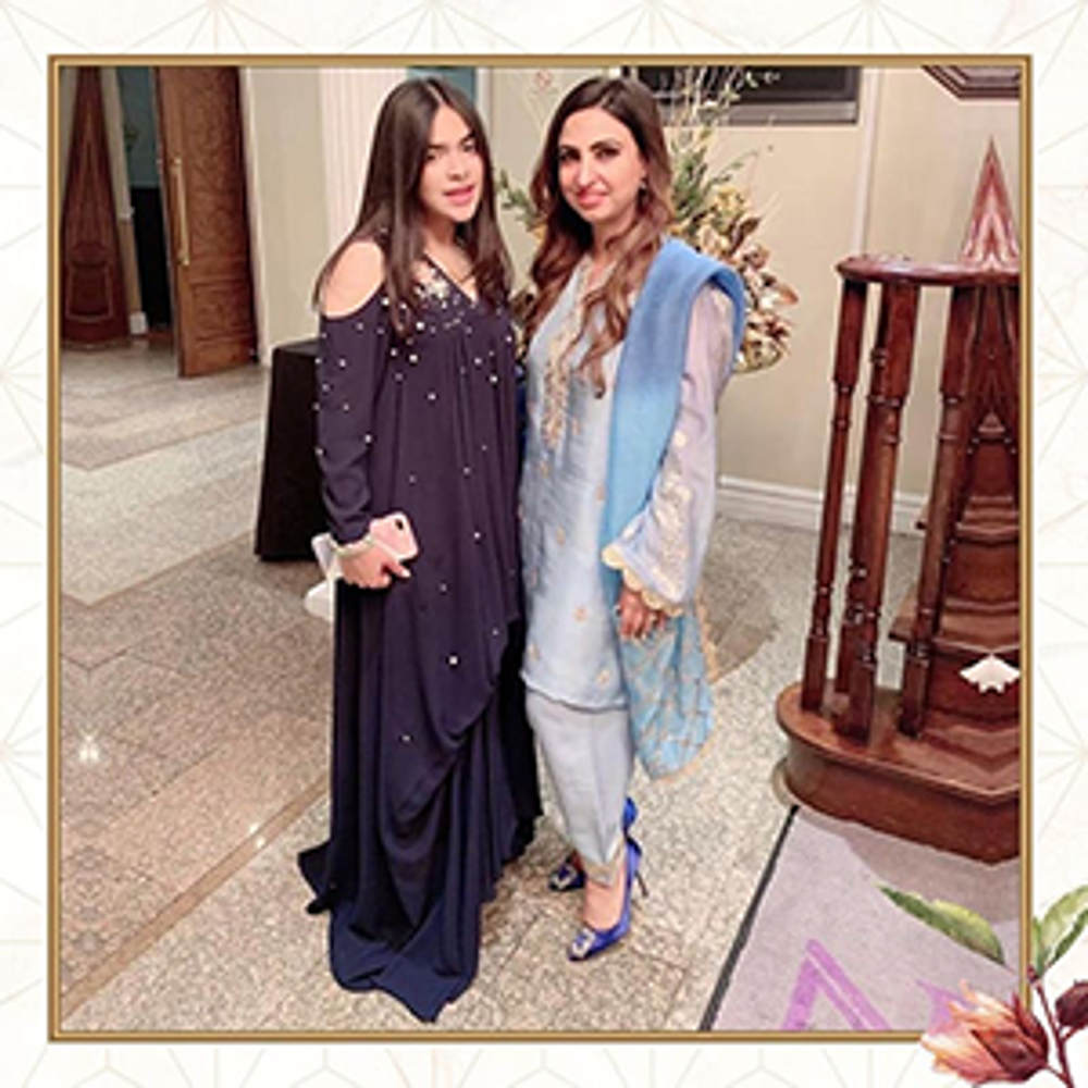 Ayesha Gaba and Zareen Chaudhry spotted celebrating Eid in style in Canada in these trendy Rozina Munib ensembles