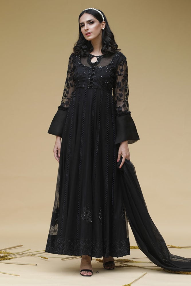 Maya Kalidaar and Dupatta With Pants